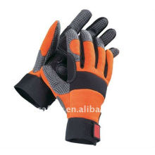 Silikon beschichtete Palm Shock-proof Mechaniker Handschuh ZJB11